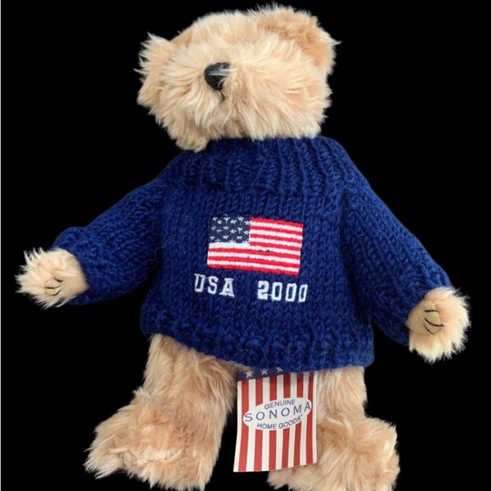 Vintage 2000 USA, genuine Sonoma, plush bear